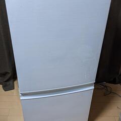 【単身用】シャープ 冷蔵庫 SJ-D14D-W