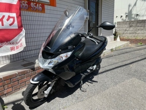 ホンダ ☆15万円 PCX 黒 走行距離少ない！セル1 実働者☆ホンダ