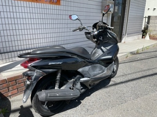 ★15万円　PCX125 黒　セル1 実働者★ホンダ　JF28 小型　スクーター　pcx ☆15万円 PCX125 黒 セル1 実働者☆ホンダ JF28 小型 スクーター pcx