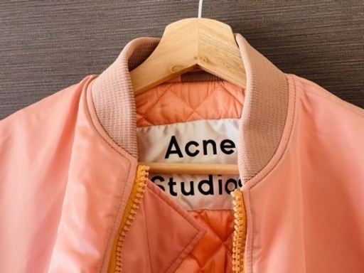 Acne Studios ブルゾン ピンク | lppm.unism.ac.id