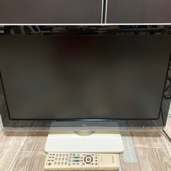 【取引中】シャープAQUOS液晶テレビ　LC-22K3  ホワイ...