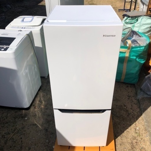 【美品】Hisense　ハイセンス　冷蔵庫　HR-D15C　150L　2018年製