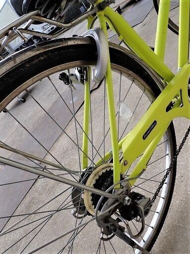 BAA　27インチ　6段ギア　通勤通学用自転車　トラッド ライン 　定価3万円　鍵付　中古