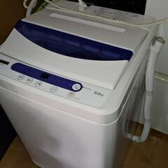 受け渡し決まりました　洗濯機　ヤマダ電機オリジナル　ywm-t5...
