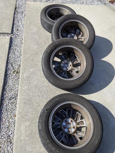 もとりん②　ステップワゴンRP8純正タイヤホイールセット205/60R16 2024年製 新車外し品】ホンダ RP8 ステップワゴン スパーダ 純正