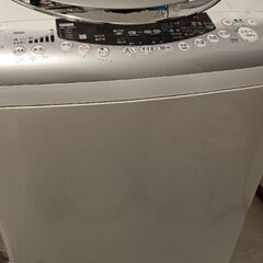 全自動洗濯乾燥機 東芝 8kg AW-80VG(W) ＆炊飯器 ...