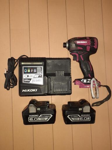 HiKOKI18ボルトインパクトドライバー