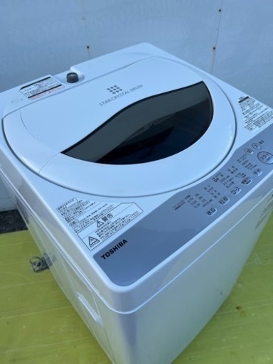 TOSHIBA 2019年製　全自動洗濯機　5kg