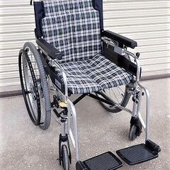 MIKI　アルミ車椅子　自走式　手折れ式　　中古