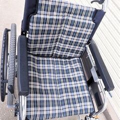 MIKI　アルミ車椅子　自走式　手折れ式　　中古