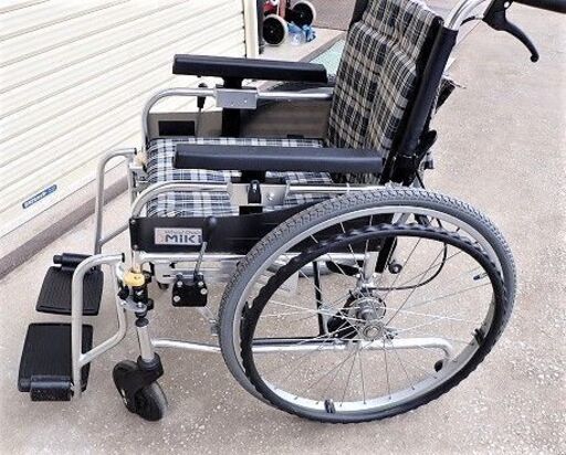 MIKI アルミ車椅子 自走式 手折れ式 中古