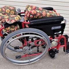 カワムラ　アルミ車椅子　自走式　手折れ式　KAWAMURA　中古