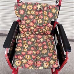 カワムラ　アルミ車椅子　自走式　手折れ式　KAWAMURA　中古