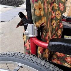カワムラ　アルミ車椅子　自走式　手折れ式　KAWAMURA　中古