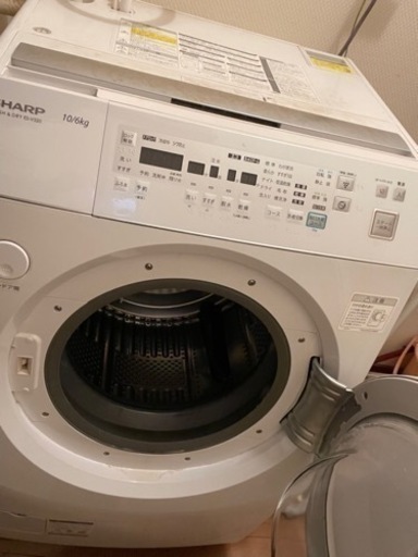 【決まりました】SHARP ドラム式洗濯乾燥機  ES-V520