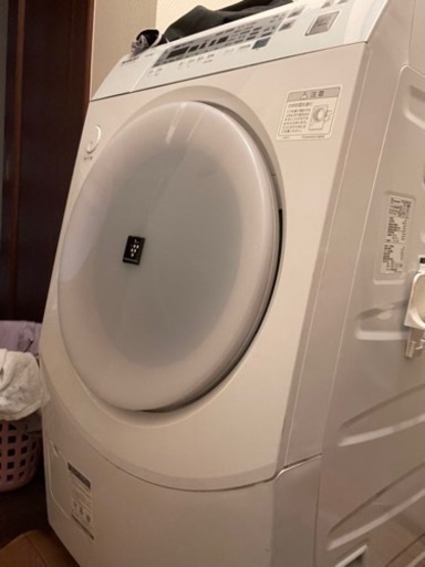 決まりました】SHARP ドラム式洗濯乾燥機 ES-V520