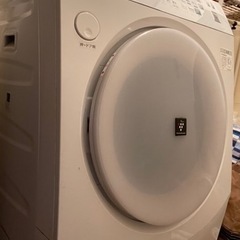 【決まりました】SHARP ドラム式洗濯乾燥機  ES-V520  