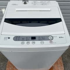 【ネット決済・配送可】ハーブリラックス　洗濯機　6kg YWM-...