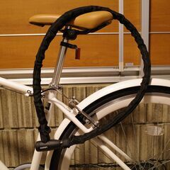 美品 クロスバイク 700C クラシック フェンダー スタンド有 チェーンロック付属 別途LEDライトあり