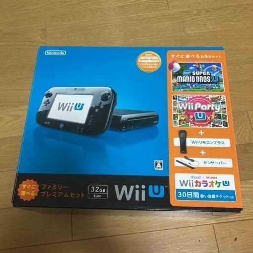 Nintendo Wii U WII U プレミアムセット KURO