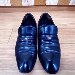 【 LANVIN-ランバン 】紳士靴　SIZE-25.0　ブラック　革靴　カジュアル　ビジネスシューズ - 岐阜市
