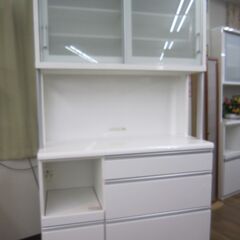 R096 高級 シギヤマ キッチンボード、食器棚、幅120cm 美品