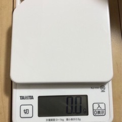 【中古】タニタデジタルクッキングスケール
