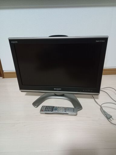テレビ　SHARP　AQUOS　LC-20EX3　リモコンつき　B-CASつき　20インチ