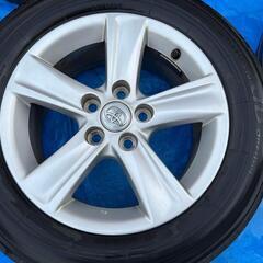 トヨタ　純正ホイール・タイヤ　215/60R16 4本セット　5穴　PCD114 ラジアルタイヤ　