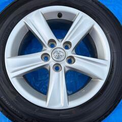 トヨタ　純正ホイール・タイヤ　215/60R16 4本セット　5穴　PCD114 ラジアルタイヤ　