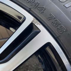 ⭐️値下げしました。ダイハツ純正ホイール14インチ＆タイヤ（バリ山）セット