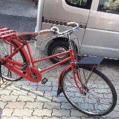 実用車 郵政自転車 郵便 ブリヂストン ロッドブレーキ レトロ