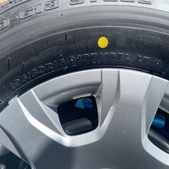 ⚠️値下げ中⚠️【☆純正・新車外し☆】ハイエース純正ホイール・タイヤセット 6穴