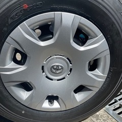 ⚠️値下げ中⚠️【☆純正・新車外し☆】ハイエース純正ホイール・タイヤセット 6穴