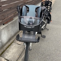 お子様の送り迎えに YAMAHA電動アシスト自転車 パスキス 3人乗り