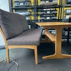 ダイニングテーブルセット 良品計画 No.1093 ソファ 〖リサイクル 