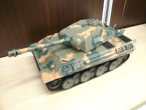 ジャンク品ラジコン1／16戦車 ジャンク品 ラジコン 戦車 HENG LONG German Panther 1/16