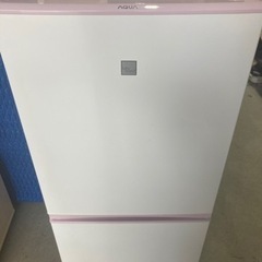 AQUA 157L 2ドア冷凍冷蔵庫 AQR-16E5 2018年製
