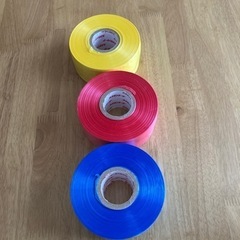 ビニールテープ3色