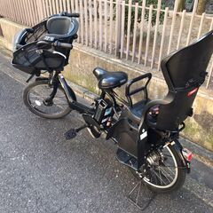 美品 屋内保管 電動自転車 3人乗り YAMAHA PAS Kiss 子供のせ No.148
