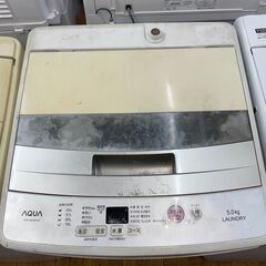 洗濯機　2018年製　アクア　No.48　AQW-BK50F(W...