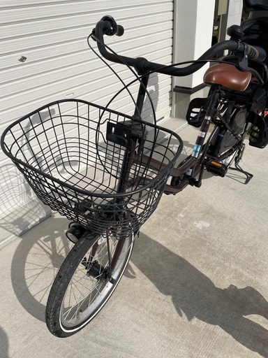 アサヒサイクルの MaMa-FRE Twin 同乗器付き自転車