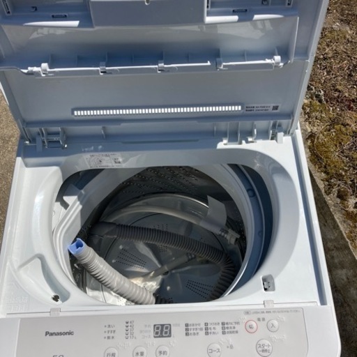 洗濯機　2021年式