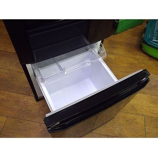 2ドア冷蔵庫 146L 2017年製 三菱 ブラック MR-P15A-B 100Lクラス 札幌