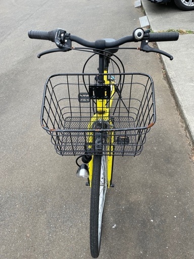 LASSEN/ラッセン シティサイクル 26インチ 自転車 イエロー