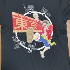 【半額新品未使用】ONE PIECE ルフィ × 東京 Tシャツ