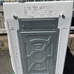 ￥11000(税込み)Hisense HW−T45C  4.5 kg 2019年製(3ー20)