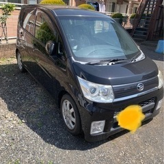 【ネット決済】H21 ダイハツ　ムーブカスタム　ターボ車　車検R...