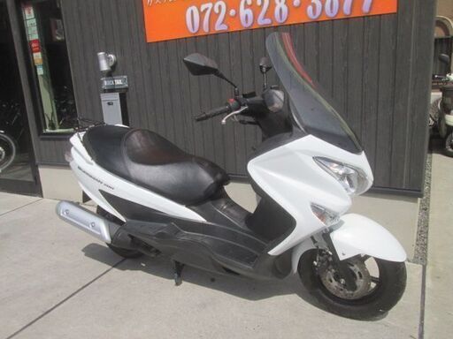 ☆15万円 バーグマン200 セル1 実働車☆スズキ 2017年モデル