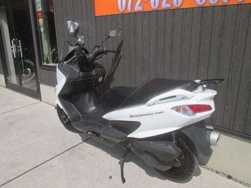 ☆15万円 バーグマン200 セル1 実働車☆スズキ 2017年モデル